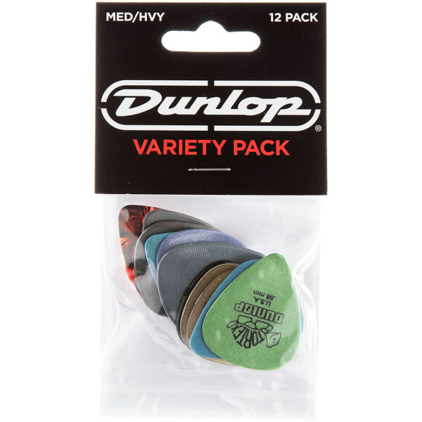 Dunlop Variety Medium/Heavy (12Stck) Plektrum