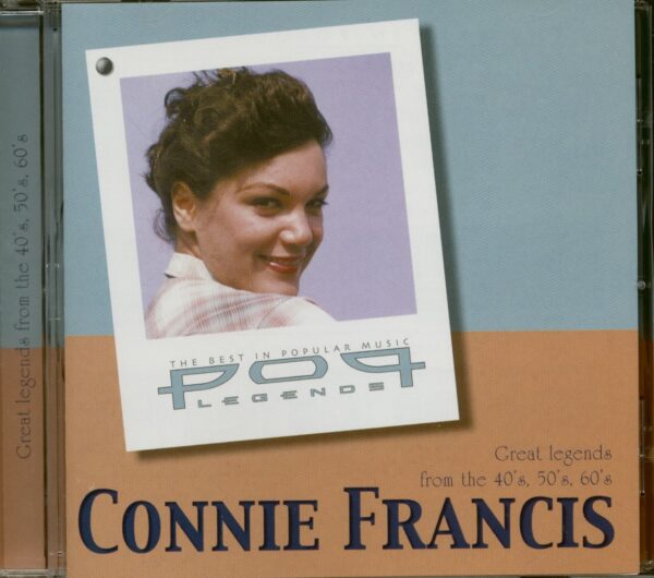 Connie Francis - Pop Legends - Great Legends From The 40's