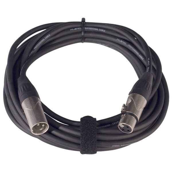 Klang MicCable 6 m black Mikrofonkabel