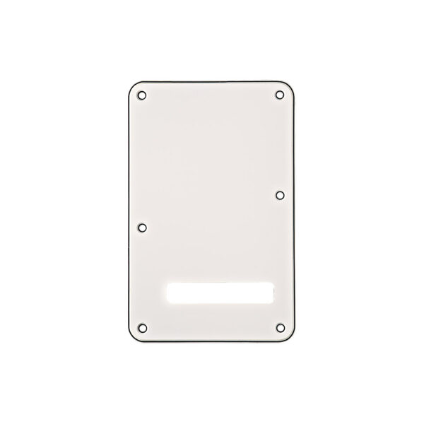 Fender Stratocaster Modern-Style Tremolo Backplate white Abdeckplatte