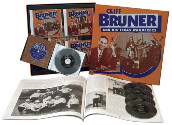 Cliff Bruner - & His Texas Wanderers (5-CD Deluxe Box Set)