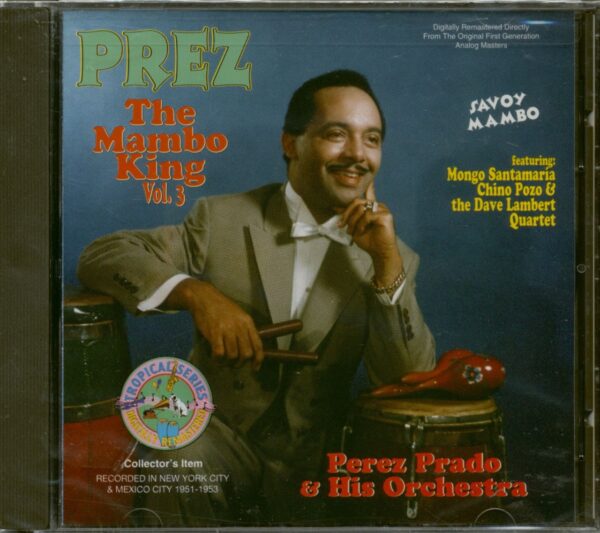 Perez Prado & His Orchestra - The Mambo King Vol. 3 (CD)