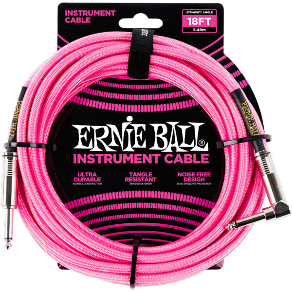 Ernie Ball EB6083 Neon Pink 5