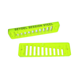 C.A. Seydel Söhne Comb Plastic Blues Session Steel - Luminous Yellow