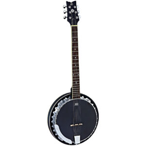 Ortega OBJE350/6-SBK Bluegrass Banjo