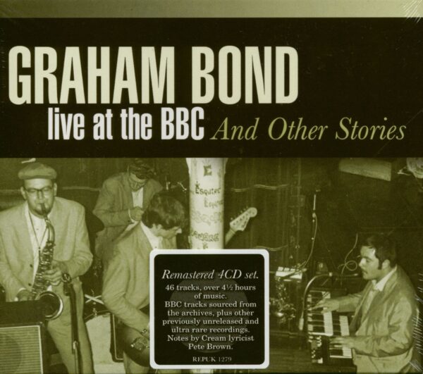 Graham Bond Organisation - Live At The BBC And Other Stories (4-CD)