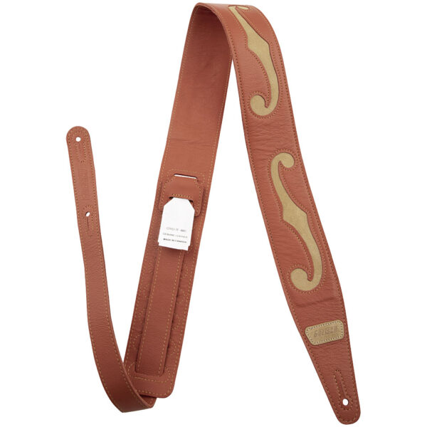 Gretsch Guitars F-Holes Leather Strap Gitarrengurt