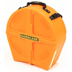 Hardcase Colored Fully Lined 14" Orange Snare Case Drumcase