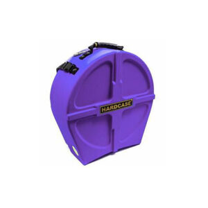 Hardcase Colored Fully Lined 14" Purple Snare Case Drumcase