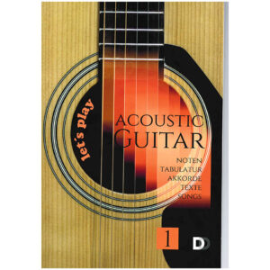 DD Verlag Let's play Acoustic Guitar 1 Songbook