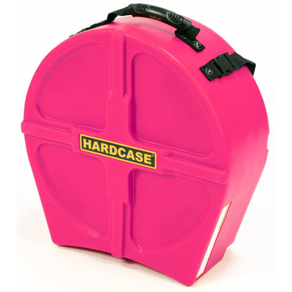 Hardcase Colored Fully Lined 14" Pink Snare Case Drumcase