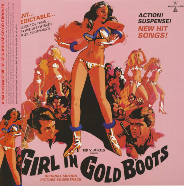 Various - Girl In Gold Boots - Soundtrack (LP & DVD