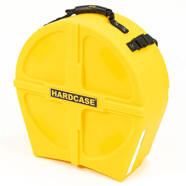 Hardcase Colored Fully Lined 14" Yellow Snare Case Drumcase