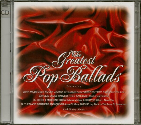 Various - The Greatest Pop Ballads (2-CD)