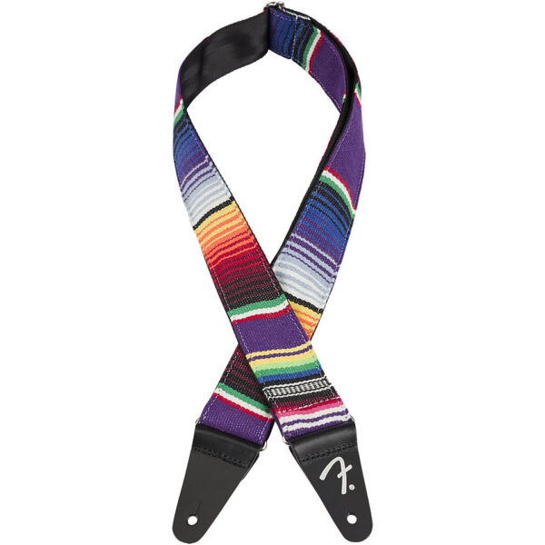 Fender Serape Strap Purple Multi Gitarrengurt