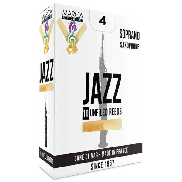 Marca Jazz Unfiled Soprano Sax 4.0 Blätter