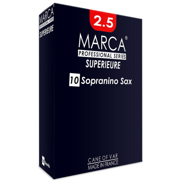 Marca Superieure Sopranino Sax 2.5 Blätter