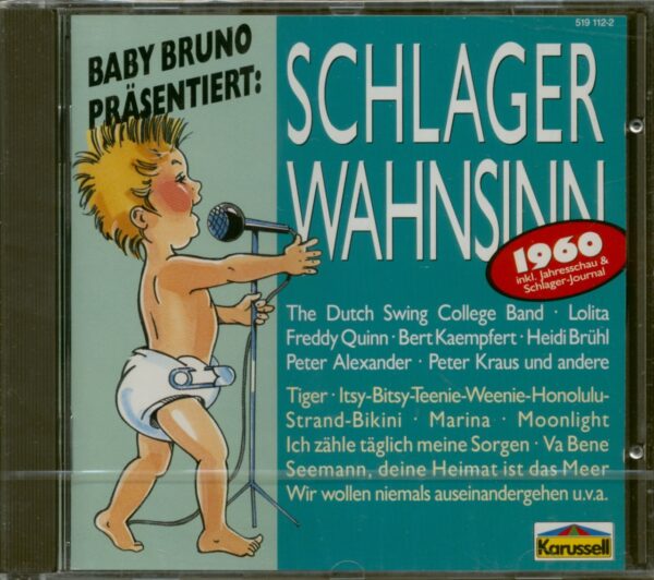 Various Artists - Schlagerwahnsinn 1960 (CD)