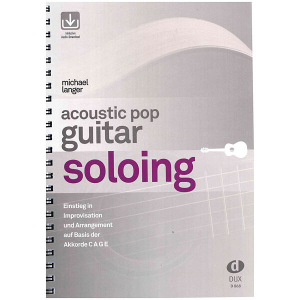 Dux Acoustic Pop Guitar Soloing Notenbuch