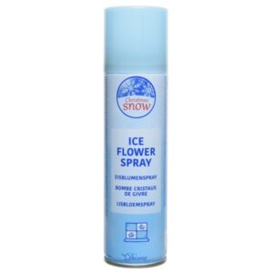 Eisblumenspray - Dekospray - 150ml - H: 18cm - weiß