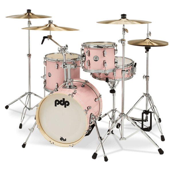 pdp New Yorker 16" Pale Rose Sparkle Shellset Schlagzeug