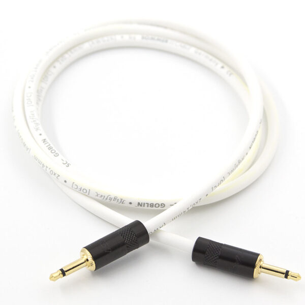 Karl's Synth-Wire 90 cm white Patchkabel