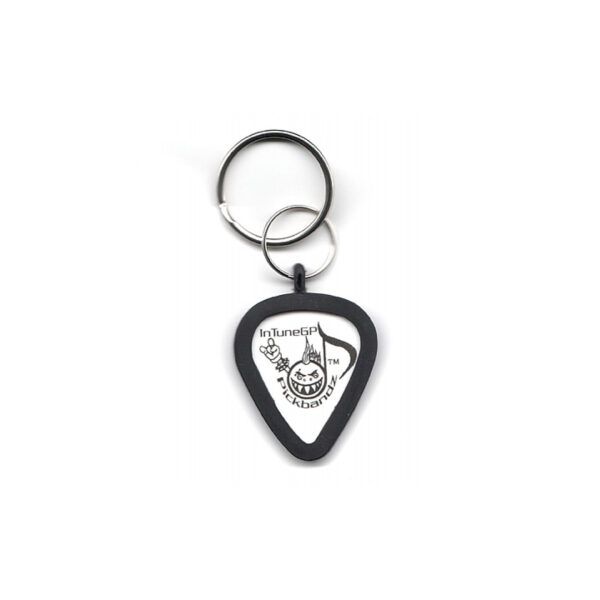 Pickbandz Guitar Pick Key Chain Epic Black Plektrumhalter