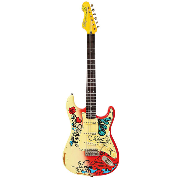 Vintage V6MRHDX Summer of Love E-Gitarre