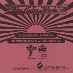 The Ridin' Dudes - Love You Girl (7inch