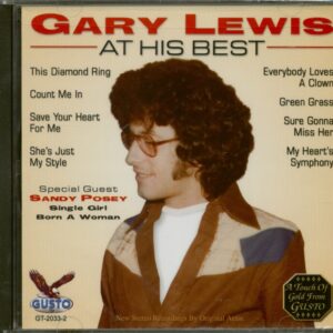 Gary Lewis - At His Best - With Sandy Posey (CD)