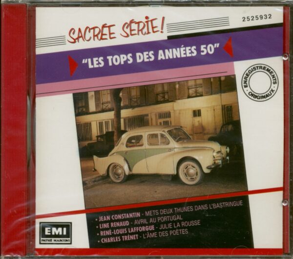 Various - Les Tops Des Années 50 - Scarée Série! (CD)