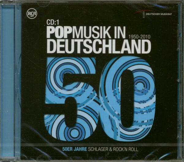 Various - Popmusik In Deutschland 1950-2010 - 50er Jahre Schlager & Rock´N Roll (CD)