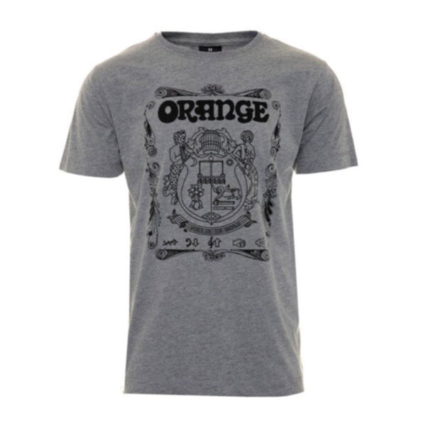 Orange T-Shirt Crest GREY L T-Shirt