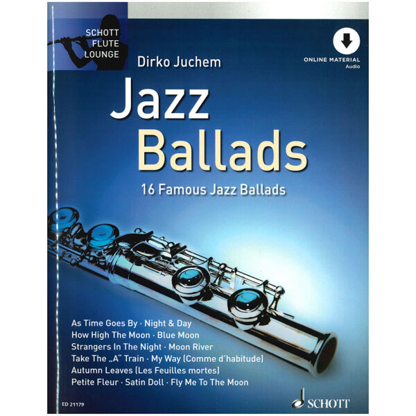 Schott Flute Lounge Jazz Ballads Notenbuch