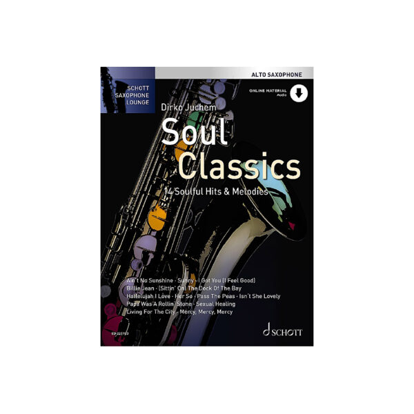 Schott Saxophone Lounge - Soul Classics Alto Sax Notenbuch