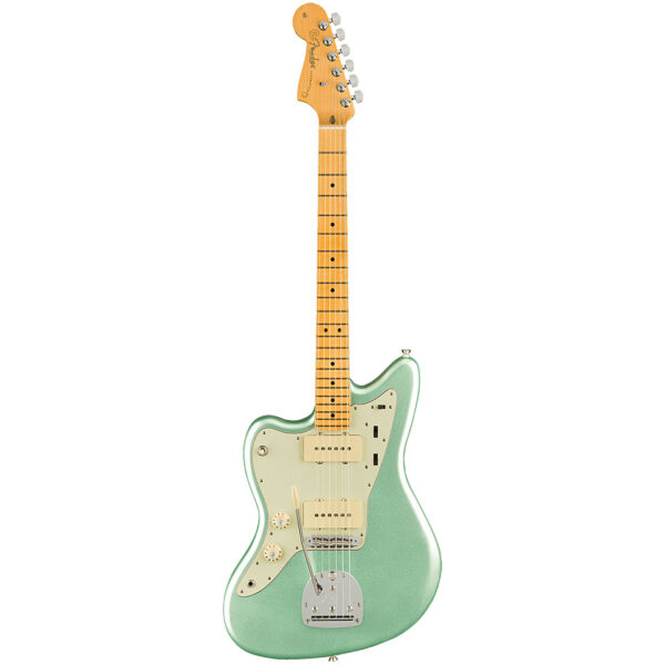 Fender American Pro II Jazzmaster LH MN MYST SFG E-Gitarre Lefthand