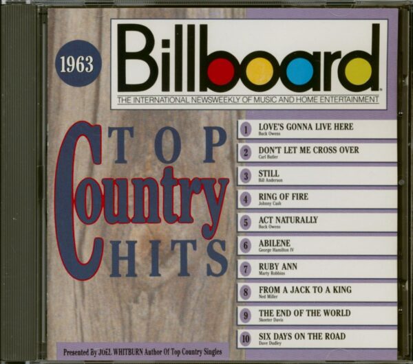 Various - Billboard Top Country Hits 1963 (CD)