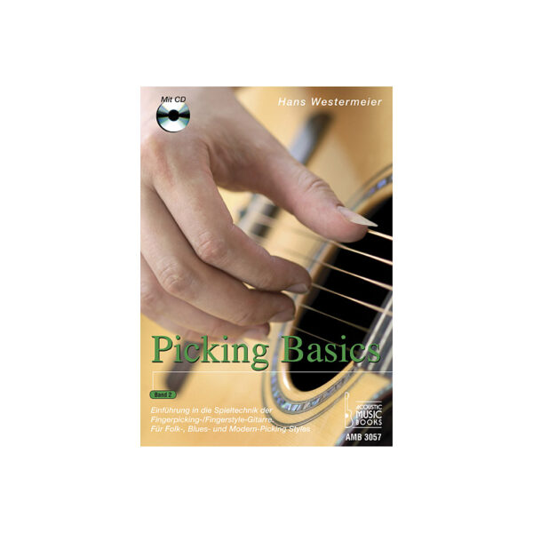 Acoustic Music Books Picking Basics Band 2 Lehrbuch