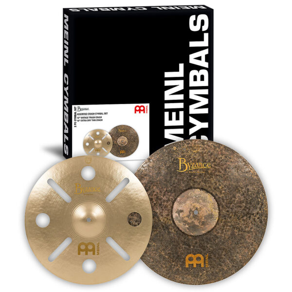 Meinl Byzance B1618ED Assorted Crash Cymbal Set Becken-Set