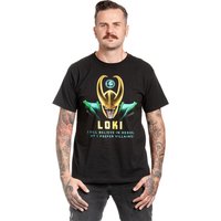 Loki Villains Herren T-Shirt schwarz