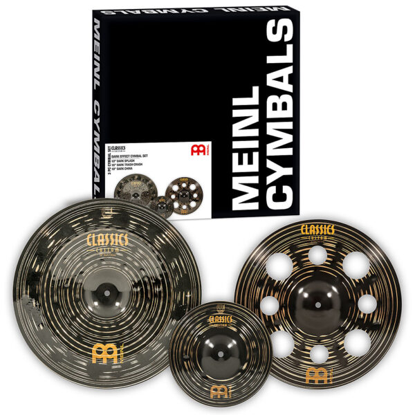 Meinl Classics Custom Dark CCD101618 Effect Cymbal Set Becken-Set