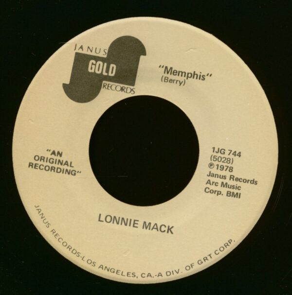 Lonnie Mack - Memphis - Wham (7inch