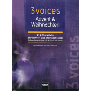 Helbling 3 Voices - Advent und Weihnachten Chornoten