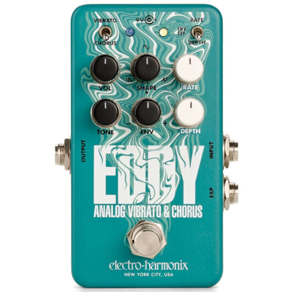 Electro Harmonix Eddy Analog Vibrato/Chorus Effektgerät E-Gitarre