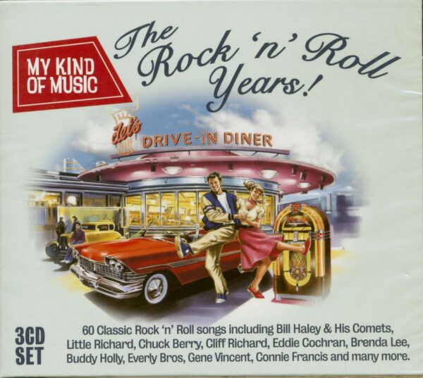 Various - The Rock 'N' Roll Years - My Kind Of Music (3-CD)