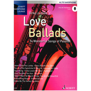 Schott Saxophone Lounge - Love Ballads Alto Sax Notenbuch