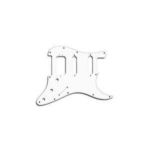 Fender Pickguard Strat White HSS Pickguard