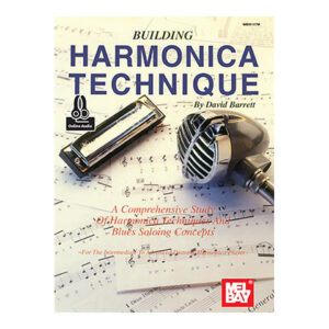 MelBay Building Harmonica Technique Book Lehrbuch