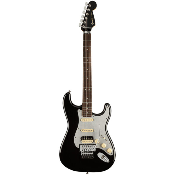 Fender American Ultra Luxe Stratocaster RW HSS FR Mystic Black