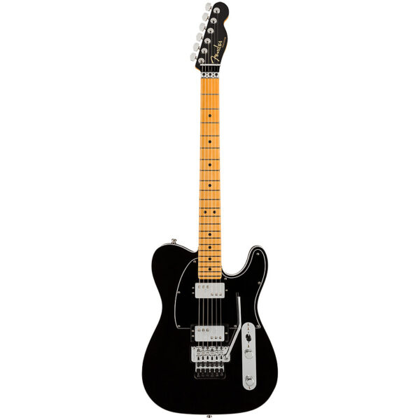 Fender American Ultra Luxe Telecaster MN HH FR Mystic Black E-Gitarre